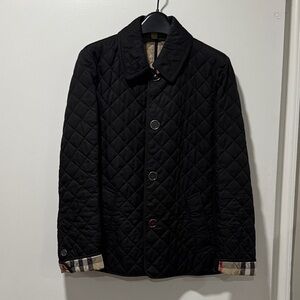 Burberry Black Quilted Jacket